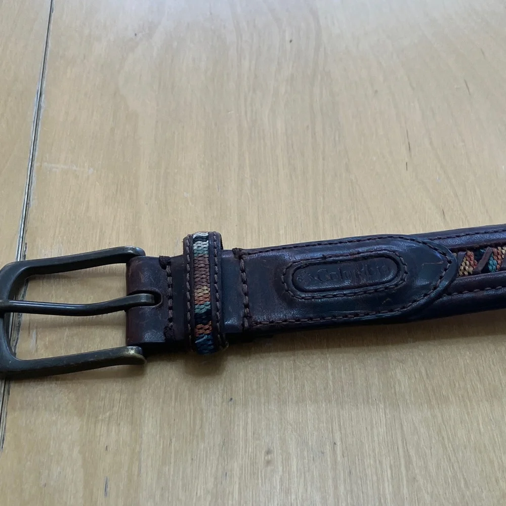 Vintage Men’s Southwestern Style‎ Columbia Belt | 34
